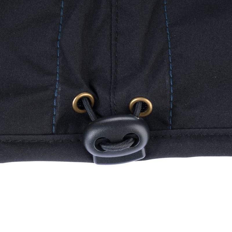 TIAKI Softshell Dog Coat - Steel approx. 30cm (Back Length)