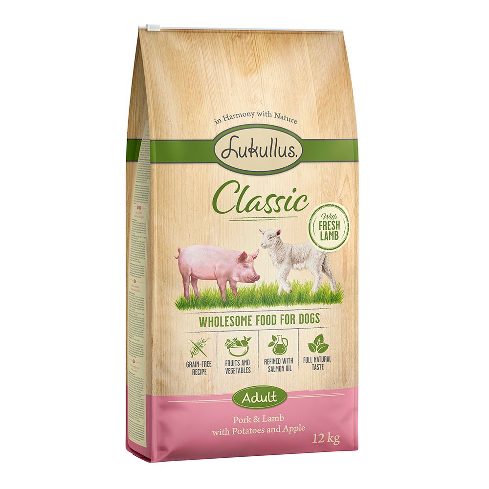 Lukullus Classic Grain-Free Pork & Lamb 1kg