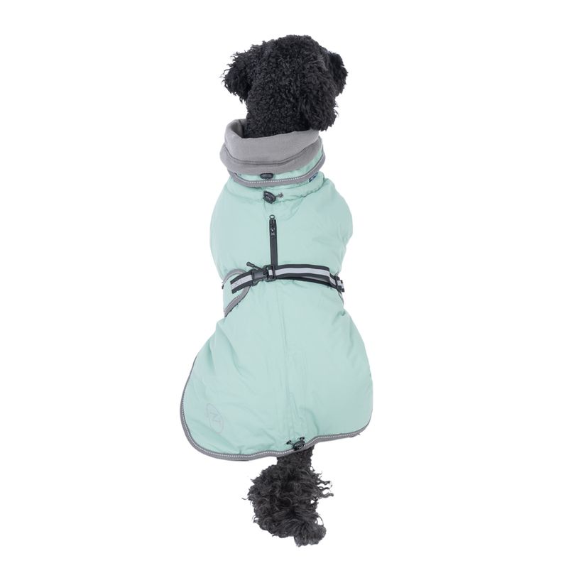 Nomad Tales Bloom Dog Coat - Granite approx. 35cm Back Length