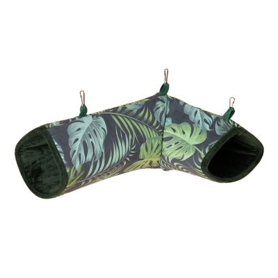 TIAKI Jungle Collection Tunnel for Small Pets 36 x 25 x 13 cm (L x W x H)
