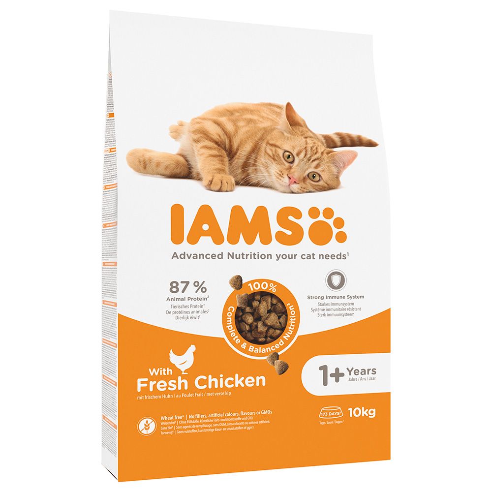 IAMS for Vitality Adult Fresh Chicken Dry Cat Food 3kg