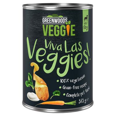 Greenwoods Veggie with Yoghurt, Potatoes, Carrots & Spinach 6 x 375g