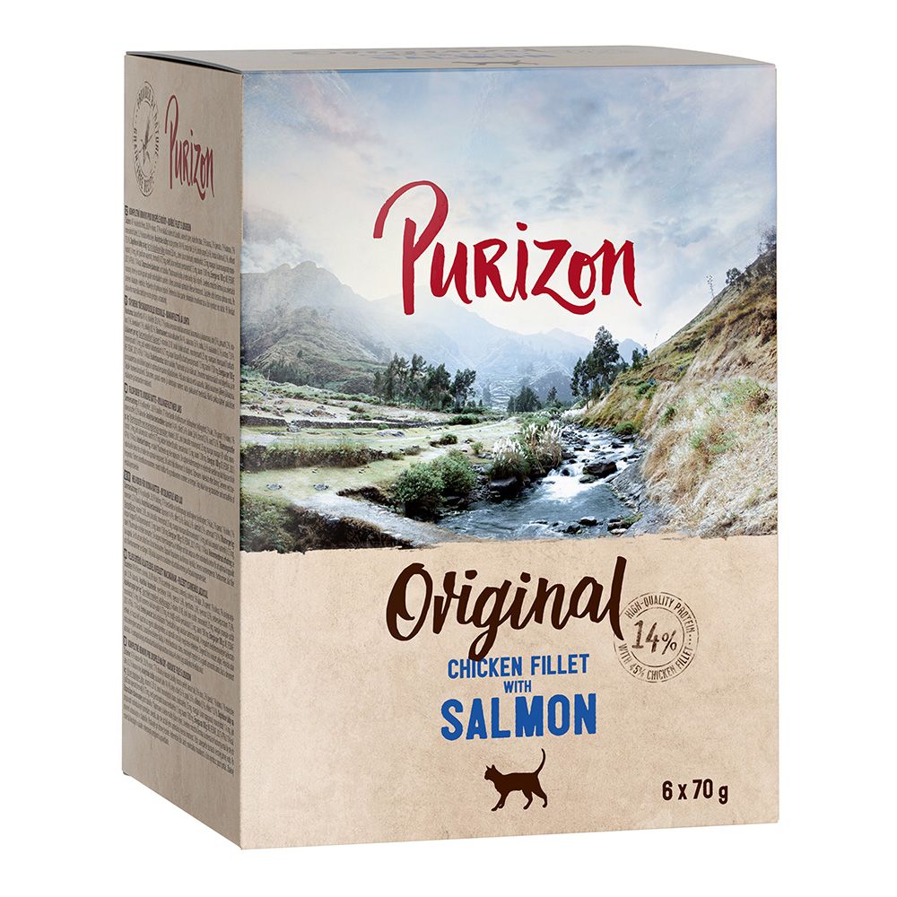 Purizon Adult Grain-Free Saver Pack 24 x 70g Mixed Pack (3 varieties)