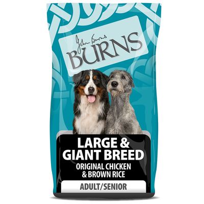 Burns Large and Giant Breed Original - with Chicken & Rice 12kg