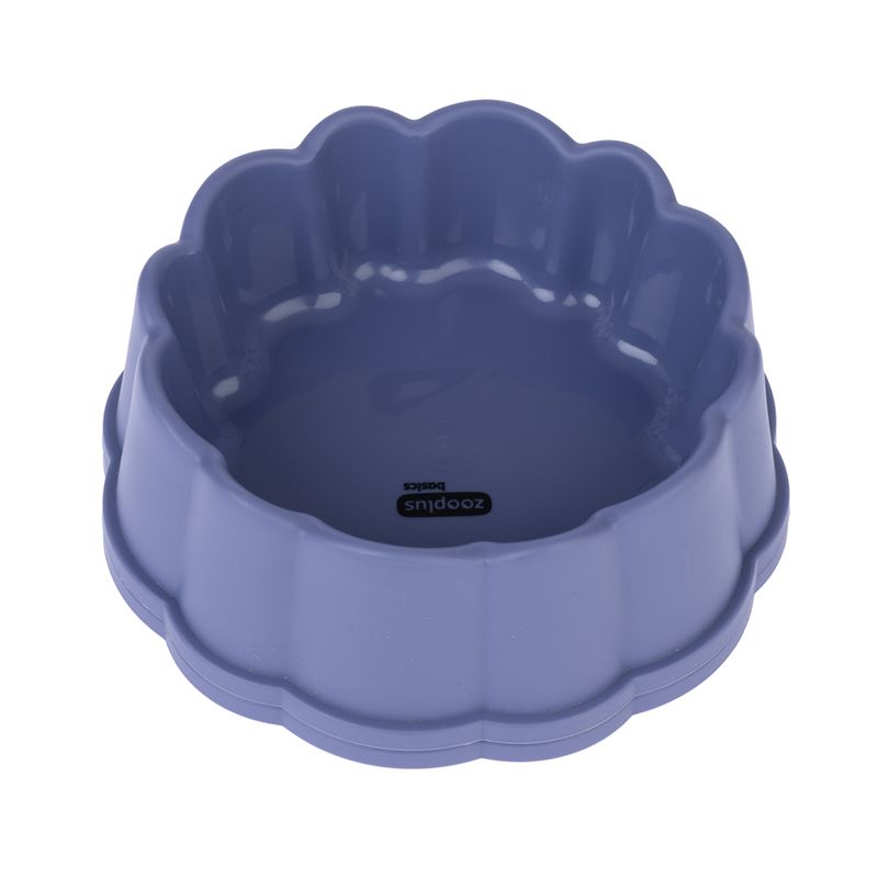 zooplus Basics Plastic Round Cat Bowls 2 x 300ml