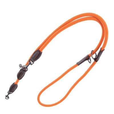 Nomad Tales Spirit Collar, tangerine Size XS: 30 - 36 cm neck circumference, W 30 mm