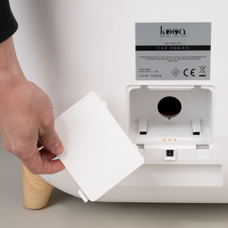 kooa Automatic Litter Box White