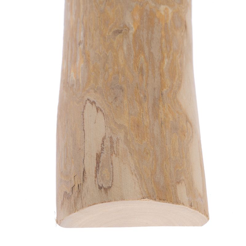 TIAKI Java Wood Bird Perch – Flat Size S: 4-5 x 10cm (diameter x L)