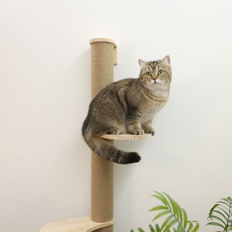 Kerbl Pet Scratching Post Timber Nature