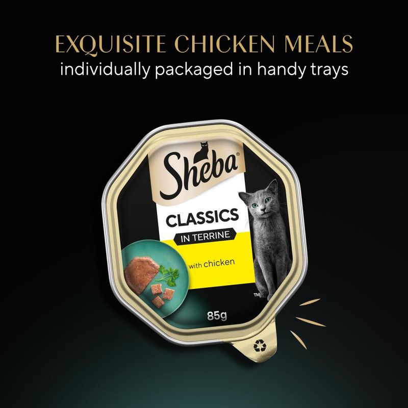 Sheba Varieties 22 x 85g Classic Duck & Chicken