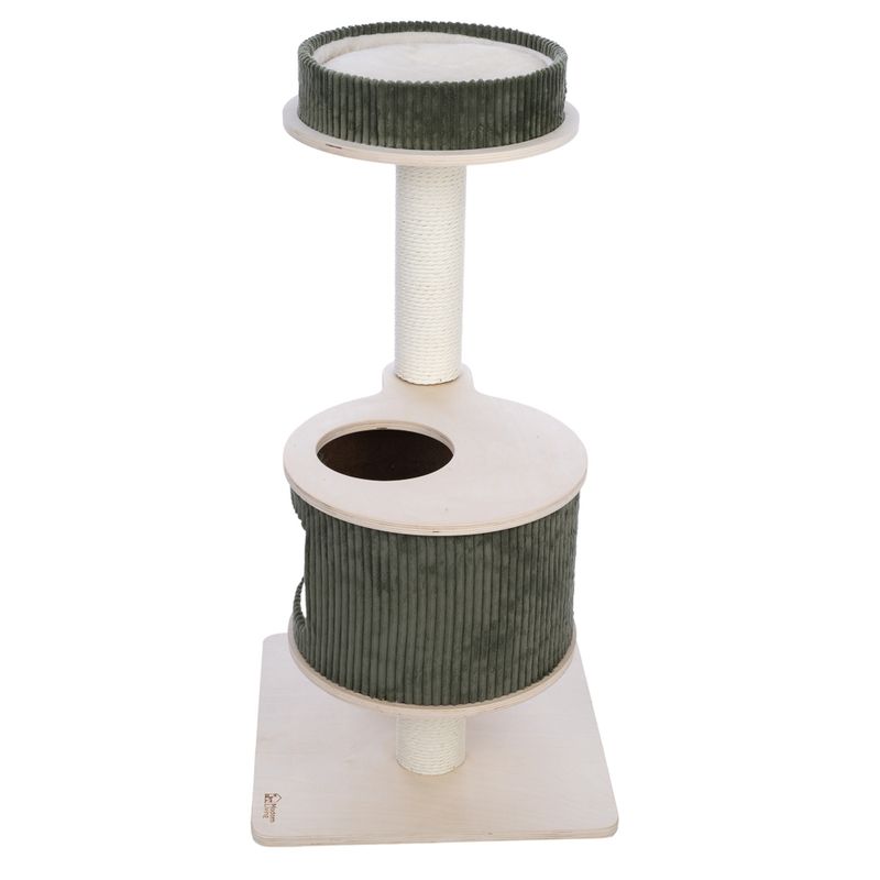 Modern Living Helsinki Scratching Tree S Army Green/Cream