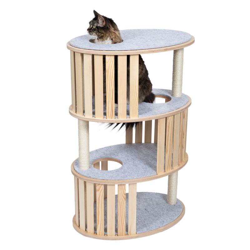 Modern Living Verona Scratching Barrel - L 64 x 44 x 98 cm (L x W x H)