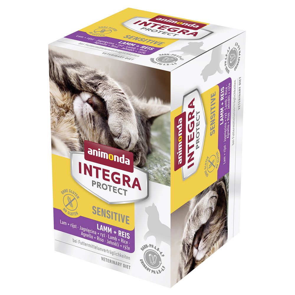 animonda Integra Protect Sensitive 6 x 100g Lamb & Rice