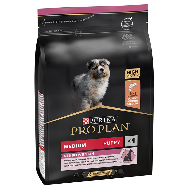 PURINA PRO PLAN Medium Puppy Sensitive Skin 3kg