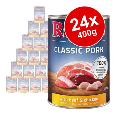 Rocco Classic Pork Saver Pack 24 x 400g Mixed Pack (6 Varieties)
