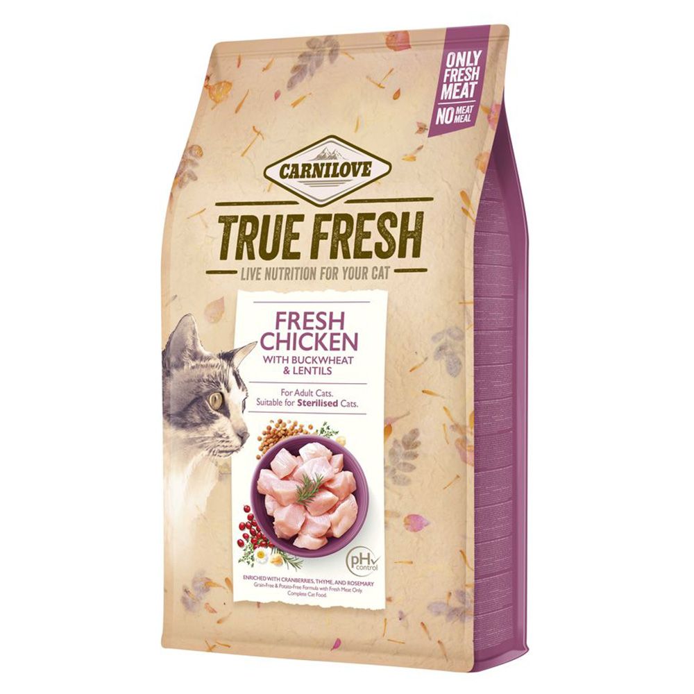 Carnilove True Fresh chicken for cats 4.8 kg