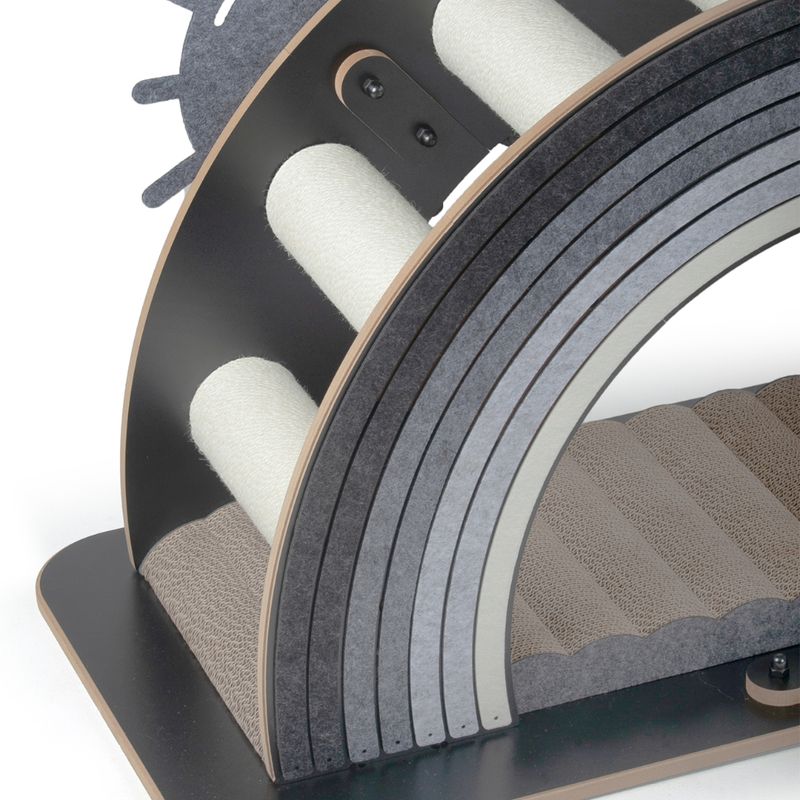 Canadian Cat Company Design Scratching Furniture Rainbow Grey