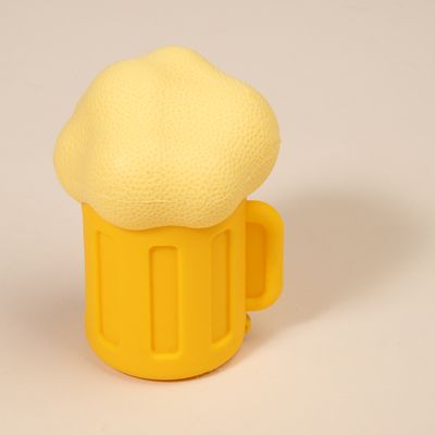 TIAKI Beer Mug Water Chew Toy 7.4 x 7.2 x 10.5 cm (L x W x H)