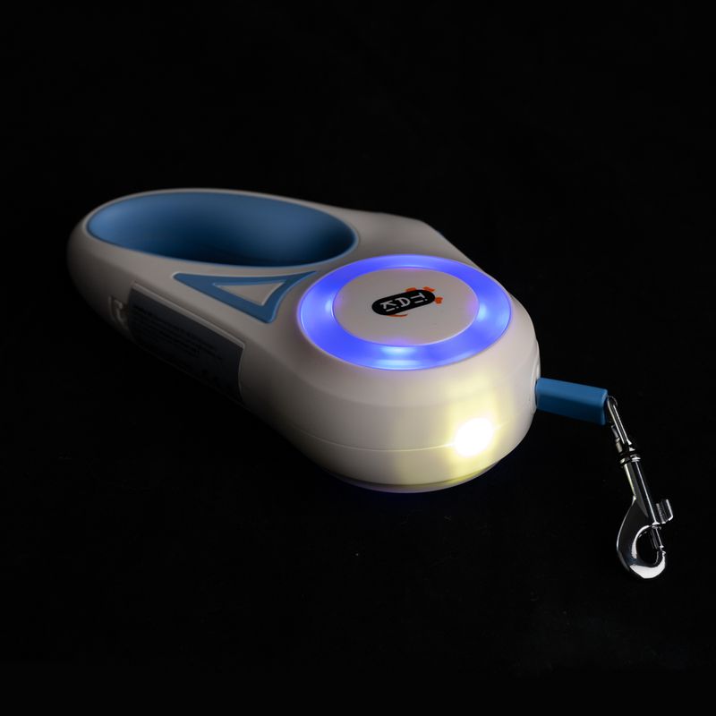 TIAKI Dragonfly Retractable Lead with Light - 3m For Dogs up to 15kg (approx. 3m)