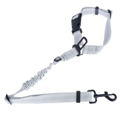 Nomad Tales Calma car seat belt for dogs 58 - 75 cm long, 25 mm wide (stone)