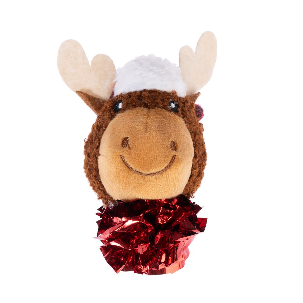 TIAKI Reindeer with Tinsel Ball Cat Toy 1 Toy