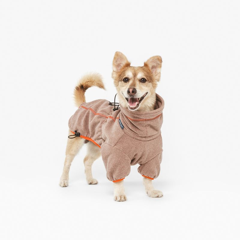Nomad Tales Blush Dog Fleece - Toffee approx. 40cm (Back Length)