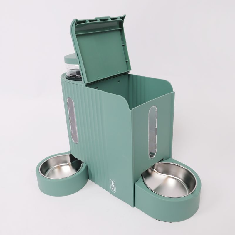 TIAKI PERFECT FIT Food and Water Dispenser up to 1.3kg Dry Food & 3l of Water