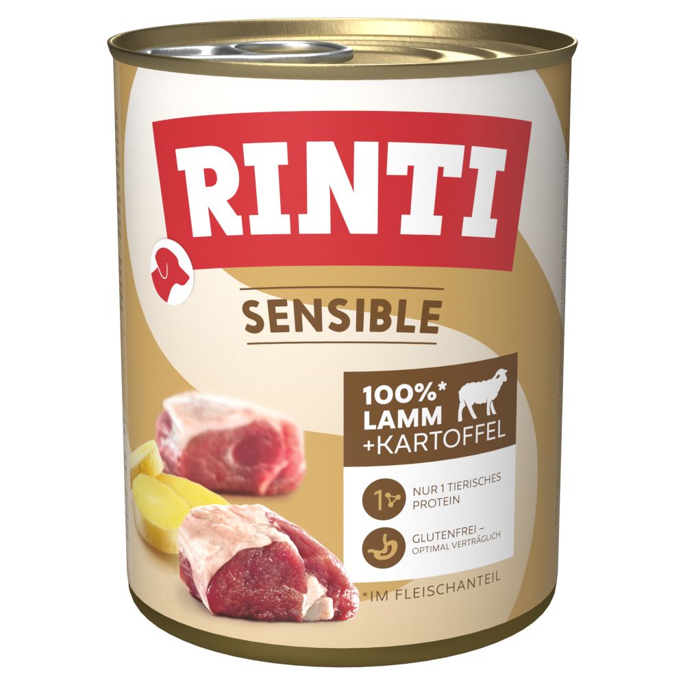RINTI Sensible Saver Pack 12 x 800g Lamb & Potato