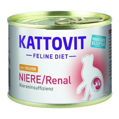 Kattovit Kidney/Renal (Renal Failure) Chicken (6 x 185g)