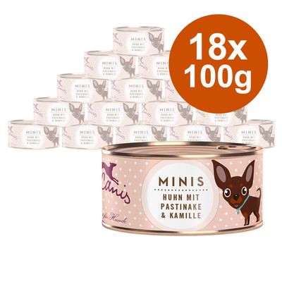 Terra Canis Mini 18 x 100 g Duck with squash, strawberry & elderberry