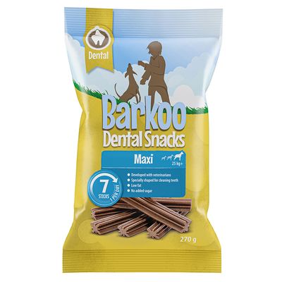 Barkoo Dental Snacks Medium Dogs (7 Chews – 180g)