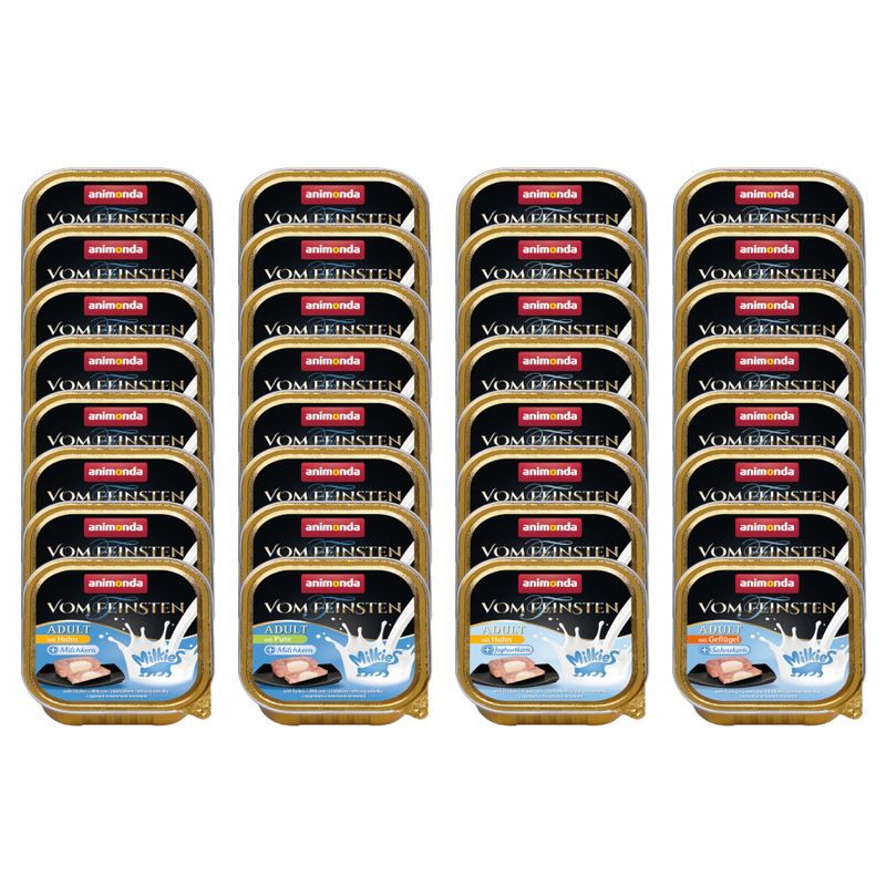 Mixed Megapack animonda vom Feinsten Adult 32 x 100g Assorted Poultry