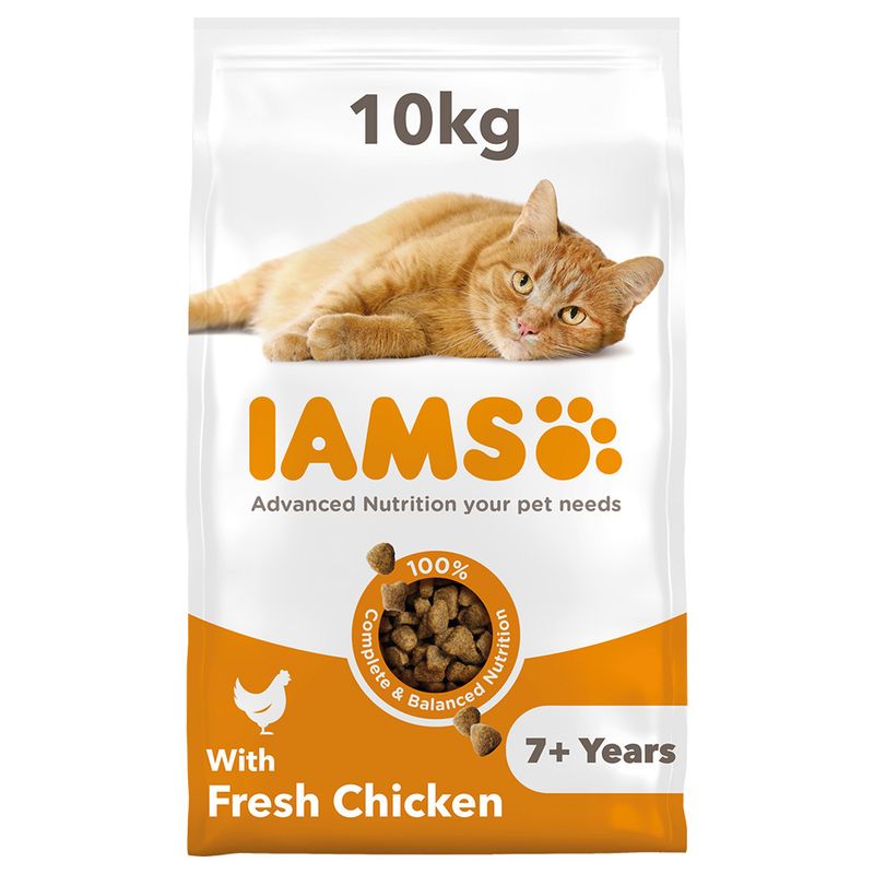 IAMS Advanced Nutrition Senior Cat 7+ with Chicken 3kg