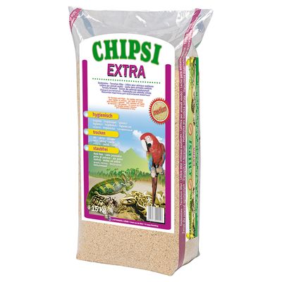 Chipsi Extra Beechwood Chips 15kg Medium-Grain