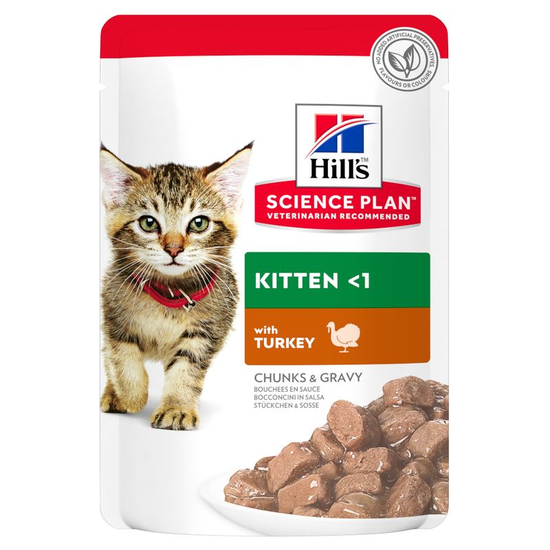 Hill's Science Plan Kitten Pouches Ocean Fish (12 x 85g)