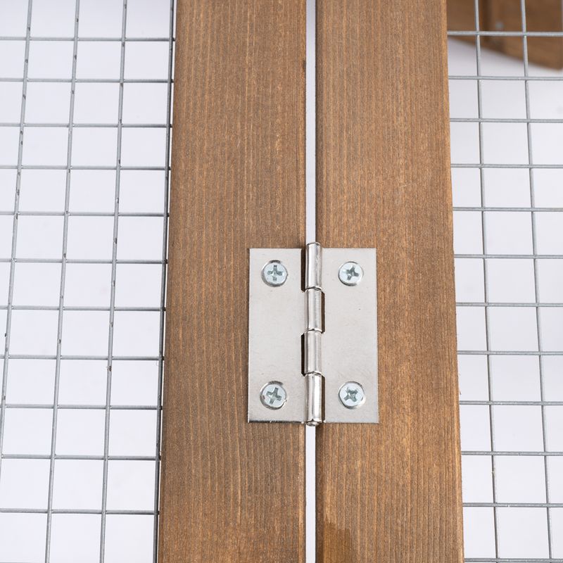 TIAKI Rabbit Hutch Attached Enclosure: 116 x 78 x 89.8 cm (L x W x H)