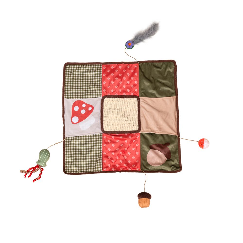 TIAKI Autumn Interactive Play Mat for Cats 1 Mat