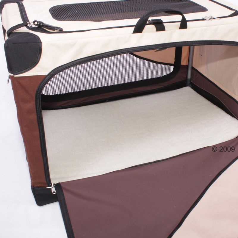 Portable Pet Home M: 76 x 50.5 x 48cm (L x W x H) - Grey