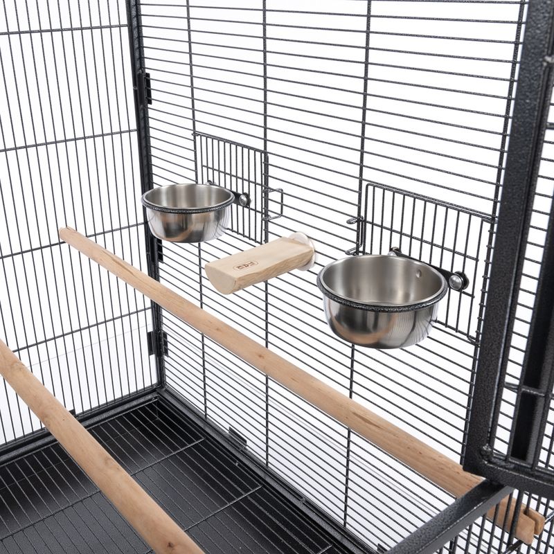 TIAKI Java Wood Bird Perch – Flat Size S: 4-5 x 10cm (diameter x L)