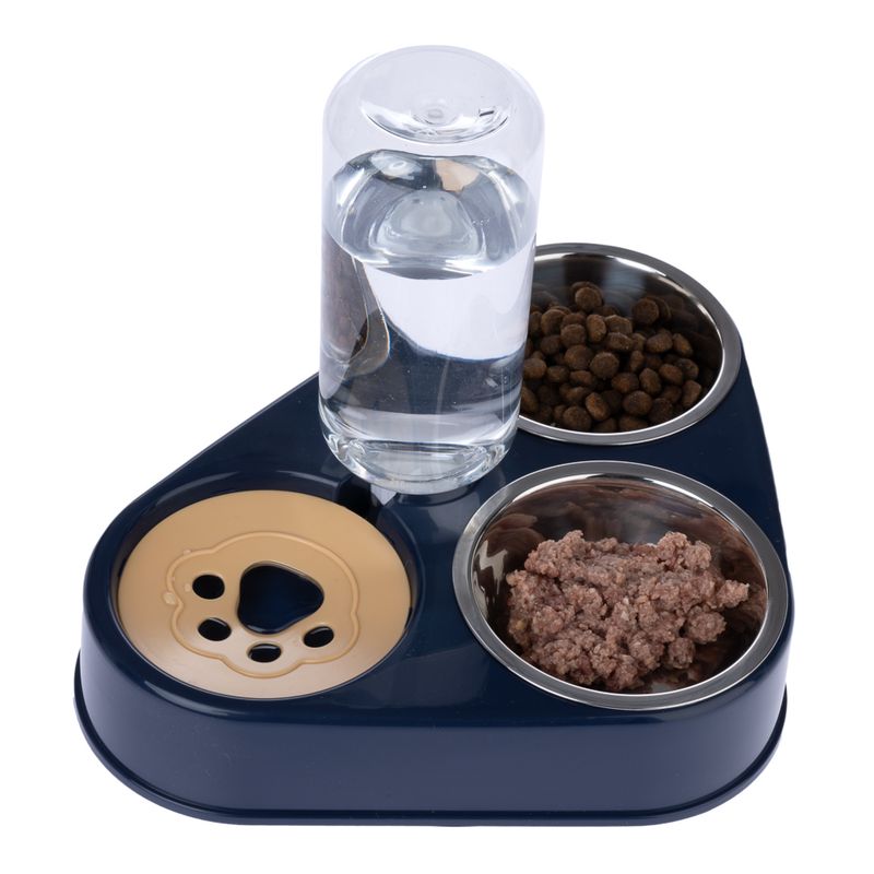 TIAKI Triple Feeder with Water Dispenser 2 x 200ml