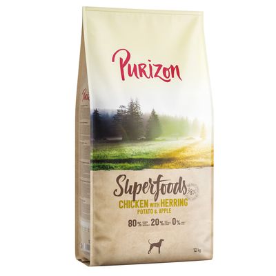 Purizon Superfoods Chicken with Herring, Potatoes & Apples 12kg