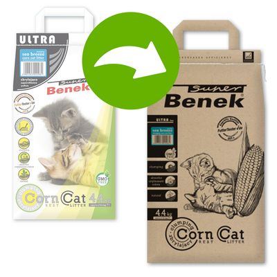 Super Benek Corn Cat Ultra Sea Breeze 7l (approx. 4.4kg)