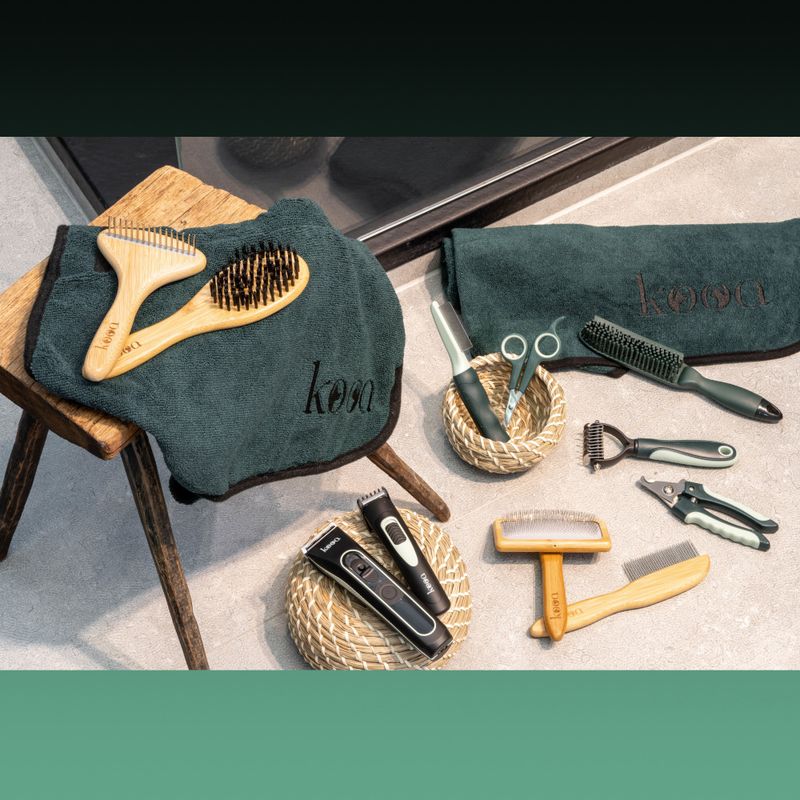 kooa Bamboo Grooming Brush L 22 x W 6cm