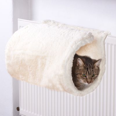 Luxus Radiator Cat Bed Cream