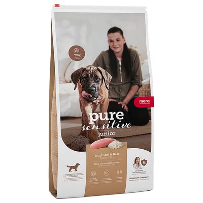 mera Pure Sensitive Junior Turkey & Rice 12.5kg
