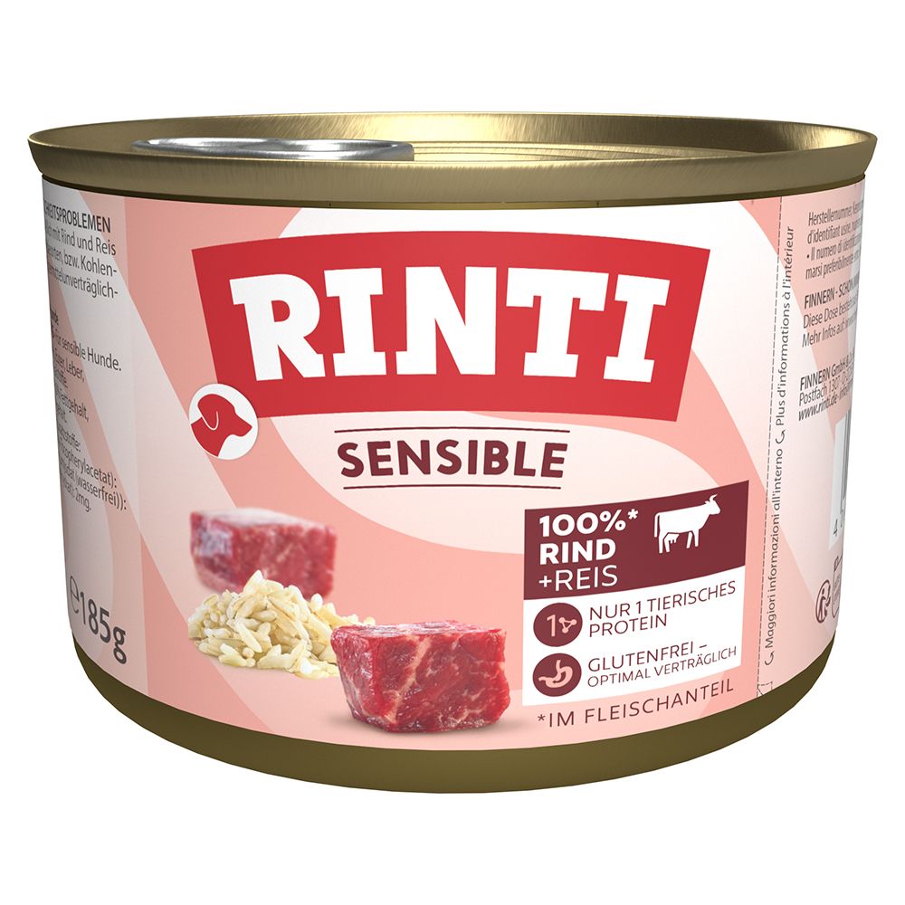 RINTI Sensible New Zealand 6 x 185g Chicken & Rice