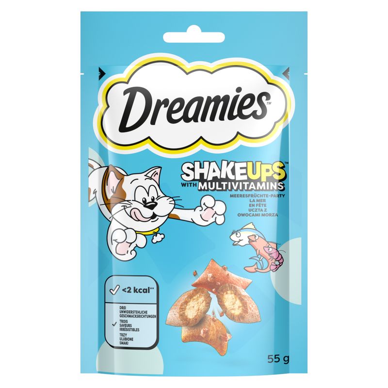 Dreamies ShakeUps with Multivitamins Snacks Rockin' Roost (55g)