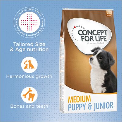 Concept for Life Medium Puppy & Junior 1.5kg