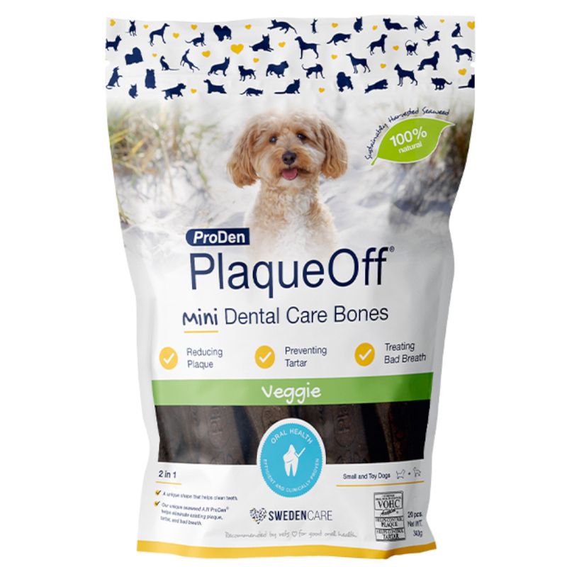 ProDen PlaqueOff Dental Care Bones Vegetable (482g)