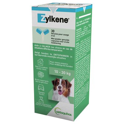 Zylkene Capsules 225mg for Dogs 10-30kg 30 capsules